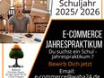 Jahrespraktikum FOS im E-Commerce Schuljahr 2025 / 2026 Praktikum in 17255