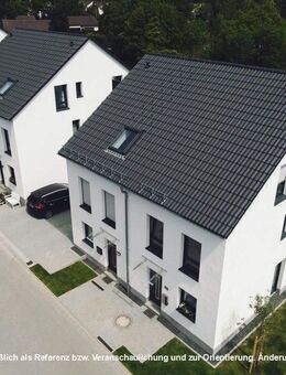 Neubau-Doppelhaushälfte mit Satteldach nach EH 40 Effizienzstandard! - Hahnheim