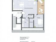 11 hochwertige NEUBAU-ETW - Neubaugebiet Sandäcker Veitshöchheim - 2,5-Zimmer-ETW (WE 2.11) - Veitshöchheim