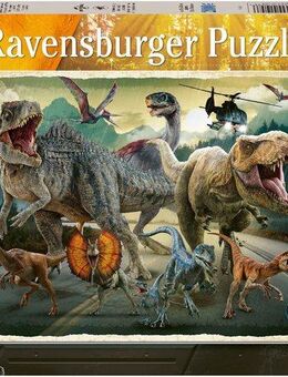 Ravensburger Puzzle Jurassic World, 200 Puzzleteile, Made in Germany
