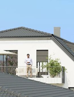 ÜBER ALLEN WOHNEN: Kompakte 3-Zi im DG mit BACHBLICK - Puchheim