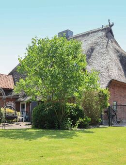 Gepflegte Doppelhaushälfte unter Reet samt Garten, Sauna, Whirlpool und Bauland in Feldrandlage - Hohwacht (Ostsee)