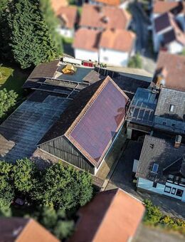 Vielseitige Nutzungsmöglichkeit! Gepflegtes Mehrparteienhaus mit Gewerbe, Lagerhallen und weitläufigen Garten! - Untersiemau