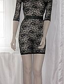 Designer Kleid Rückenfrei Gr. 34/36 in 67549