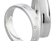Hochwertiger Silberring mit 4 Zirkonias SR080-SR081 - Aholming