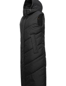 Ragwear Steppweste Suminka Vest Wasserdichte, lange Damen Winterweste