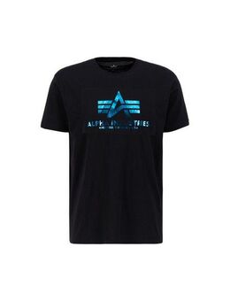 Alpha Industries T-Shirt Alpha Industries Men - T-Shirts Basic T-Shirt BL Foil Print