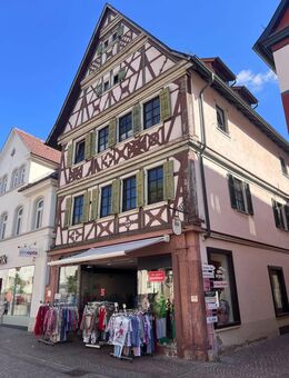 Wohn(165 qm²)-und Geschäftshaus(395 qm²) mit Geschichte im Herzen Bad Mergentheims - Bad Mergentheim