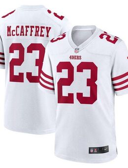 Nike Footballtrikot Nike Trikot San Francisco 49ers Nike Road Mccaffrey 23