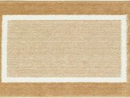 Andiamo Badematte Maui, Höhe 15 mm, rutschhemmend beschichtet, fußbodenheizungsgeeignet, Polyester, rechteckig, gestreift, mit Bordüre, auch als 2er Set erhältlich