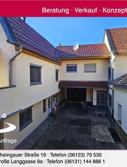 Schönes Einfamilienhaus mit Terrasse und Hoffläche - Pfaffen-Schwabenheim