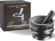 Cole & Mason Mörser H100279, inkl. Stößel, pflegeleichter Granit