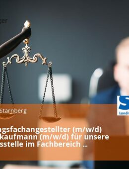 Verwaltungsfachangestellter (m/w/d) oder Bürokaufmann (m/w/d) für unsere Rechnungsstelle im Fachbereich Sozialwesen - Pöcking