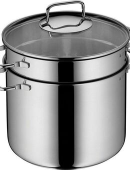 WMF Spaghettitopf, Cromargan® Edelstahl Rostfrei 18/10 (1-tlg), mit Siebeinsatz, Ø 24 cm, Induktion