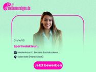 Sportredakteur (m/w/d) - Salzwedel (Hansestadt)