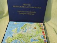 Lernspielzeug Praktische Erdkunde - Übungslandkarten / Puzzle / Witte / 1971 - Zeuthen