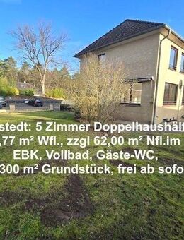 Hanstedt: 5 Zimmer Doppelhaushälfte - Hanstedt (Landkreis Harburg)