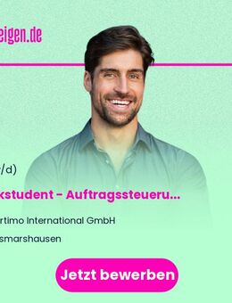 Werkstudent (m/w/d) - Auftragssteuerung & Customer Care - Zusmarshausen
