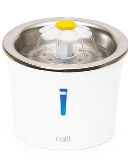 Catit Blumentrinkbrunnen Edelstahl - Trinkbrunnen 3 Liter