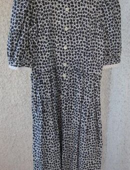 Gr. 140: Sommer-Trachtenkleid, blau/weiß "Trachten Redl", neu + Trachten-Unterrock, weiß - München