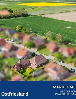 + V+E+R+K+A+U+F+T+ Ihr Familiendomizil im Grünen - Modernes Haus in Top-Lage von Pewsum - Krummhörn