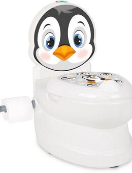 Jamara Toilettentrainer Meine kleine Toilette, Pinguin, mit Licht und Sound