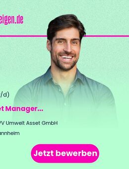 Asset Manager (m/w/d) - Mannheim