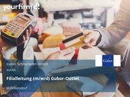 Filialleitung (m/w/d) Gubor-Outlet - Gremsdorf
