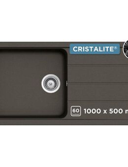 Schock Granitspüle Formhaus, rechteckig, 100/50 cm