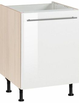 OPTIFIT Spülenschrank Bern 60 cm breit, mit 1 Tür, mit höhenverstellbaren Füßen, mit Metallgriff