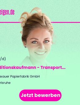 Speditionskaufmann - Transportdisposition (w/m/d) - Karlsruhe