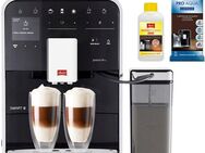 Melitta Kaffeevollautomat Barista TS Smart® F850-102, schwarz, 21 Kaffeerezepte & 8 Benutzerprofile, 2-Kammer Bohnenbehälter