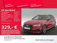 Audi A3, Sportback 35 TFSI S line Competition, Jahr 2019 - München