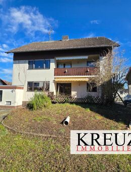 Ansprechendes Zweifamilienhaus mit Ausbaupotenzial im Dachgeschoss - Trebur