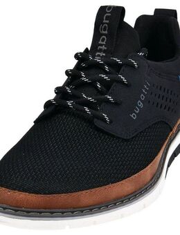 bugatti Schnürschuh mit Lochmuster, Freizeitschuh, Halbschuh, Schnürschuh