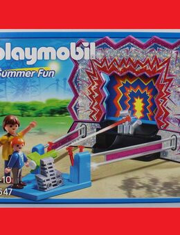Playmobil 5547 Summer Fun Dosen-Schießbude Dosenwerfen Jahrmarkt Wurfbude mit Figuren NEU - Gaggenau