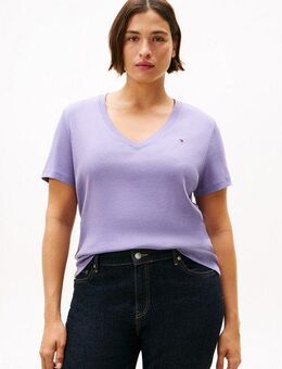 Tommy Hilfiger Curve V-Shirt CRV SLIM CODY V-NK SS in Großen Größen