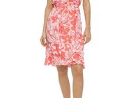 QS Midikleid mit Allover-Print und Bindeband