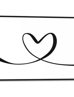 Reinders! Bild mit Rahmen Heart Lines