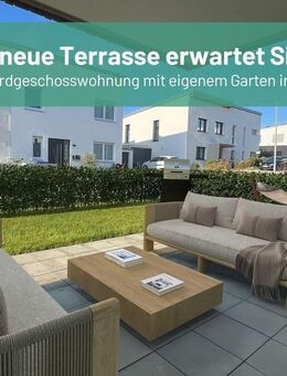 **Köngen: Burgweg: Ihre neue 3-Zimmer-Wohnung mit eigenem Gartenanteil wartet auf Sie** - Köngen