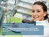 Gesundheits- und Krankenpflegerin (m/w/d) im Außendienst, Schwerpunkt Ernährung und Stoma - Köln