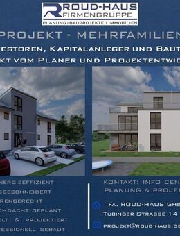 + EXKLUSIVES MEHRFAMILIENHAUS-PROJEKT! + - Dotternhausen