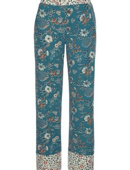 LASCANA Schlafhose im Blumen Allover-Druck