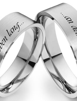 Partnerringe Edelstahl PE123 - Aholming