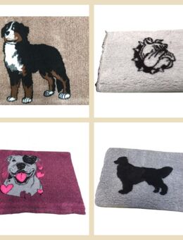 Vetbed Hundedecke Anti Rütsch Silhouette Hunderassen - Verschiedene Designs - Kranenburg (Nordrhein-Westfalen)