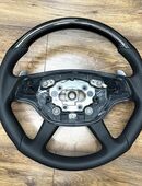 CARBON Lenkrad Neu Beziehen für MB S Klasse W221 CL SL W216 AMG in 30926
