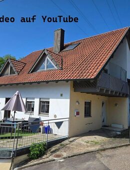 Wohnhaus mit Einliegerwohnung, Dachterrasse und Burgblick - Dischingen/Katzenstein - Dischingen