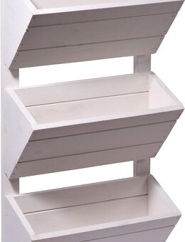 Dobar Wandbeet mit 3 Pflanzkästen weiß #58381 - Birkenfeld (Baden-Württemberg)