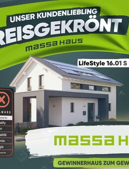 Warum Kompromisse, wenn's preisgekrönt geht? | massa Ausbauhaus "LifeStyle 16.01 S" - Bedburg