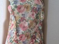 NEU * Antik- Rosen * Blüten * Romantik * Flower * Volant * Bodycon * T- SHIRT ''BERSHKA'' Gr. 34-36/ XS- S * Pastell * bunt * - Riedlingen